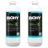 BiOHY Rohrreiniger (2x1l Flasche) | EXTRA STARK | Flüssiger, Hochkonzentrierter Abflussreiniger | Geruchsneutral | Für Alle Verstopfungen
