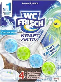 WC-Frisch Kraft Aktiv Duftspüler Coconut Water 5x50g WC Reiniger Reinigung -Haushaltsreiniger fcb8e666 fd52 4e48 8de5 491c42953648