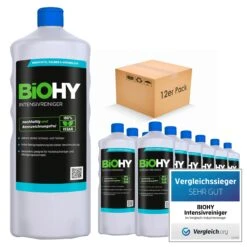BiOHY Intensivreiniger Universal (3x1l Flasche) | Hochleistungs-INDUSTRIEREINIGER | Grundreiniger Ideal Für Hochdruckreiniger, Schaumarm -Haushaltsreiniger fcc76c4b 063c 452b 85f0 9ed1ddd4a6ee 3