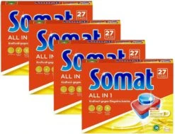 Somat 7 All In 1 Multi Aktiv Spülmaschinentabs 27 Tabs Geschirrspülreiniger -Haushaltsreiniger fd439252 b6bc 4af4 9baf d70056c47052