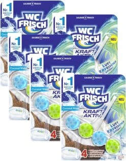 WC FRISCH Kraft Aktiv Violettspüler Magnolie 5x50g WC Reiniger Reinigung -Haushaltsreiniger fd99fa34 e8f0 4d98 b4e5 8b37f87f7ebc 7